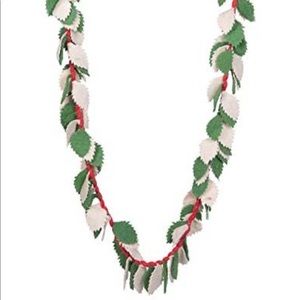 Creative Co-Op 72" Wool Felt Leaf Garland